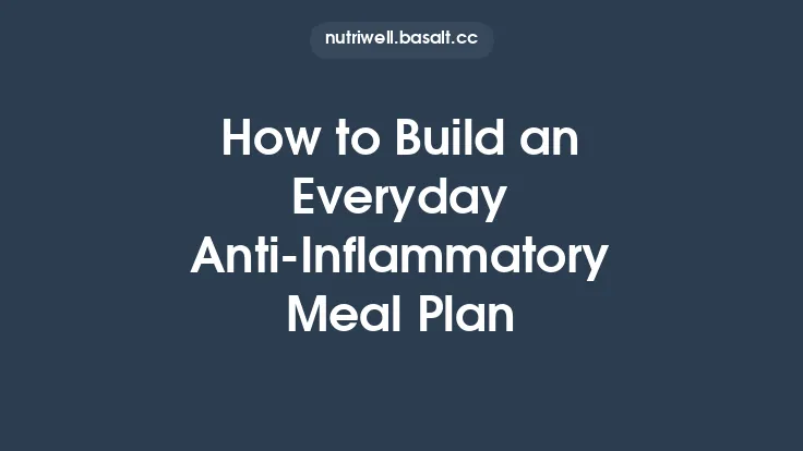 How to Build an Everyday Anti‑Inflammatory Meal Plan Thumbnail