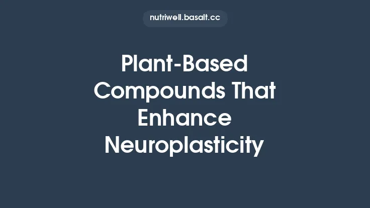 Plant-Based Compounds That Enhance Neuroplasticity Thumbnail