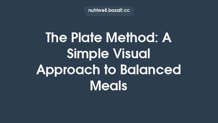 The Plate Method: A Simple Visual Approach to Balanced Meals Thumbnail