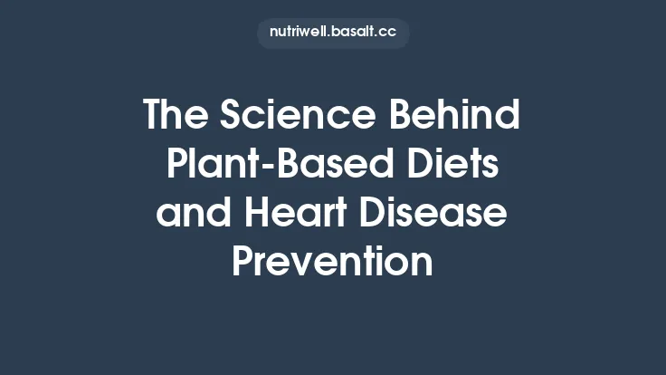 The Science Behind Plant‑Based Diets and Heart Disease Prevention Thumbnail