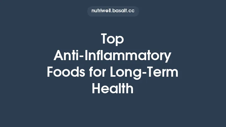 Top Anti‑Inflammatory Foods for Long‑Term Health Thumbnail