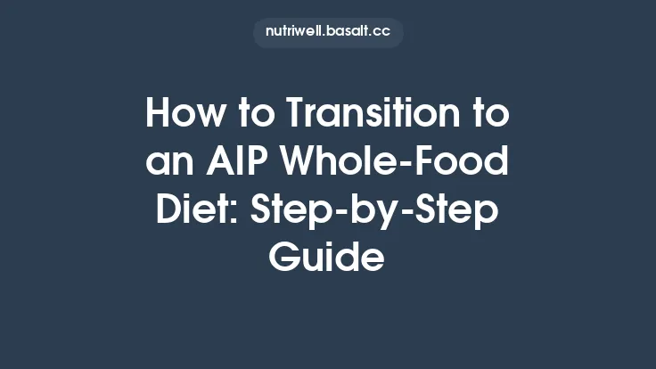 How to Transition to an AIP Whole‑Food Diet: Step‑by‑Step Guide Thumbnail