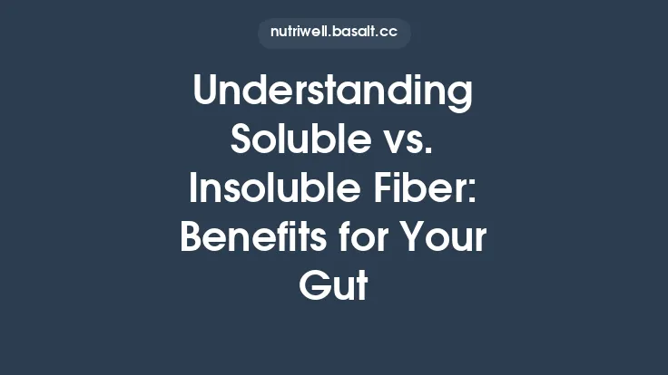 Understanding Soluble vs. Insoluble Fiber: Benefits for Your Gut Thumbnail